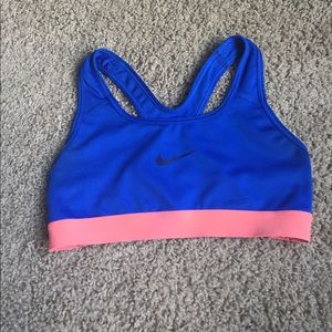 Nike dri fit sports bra
